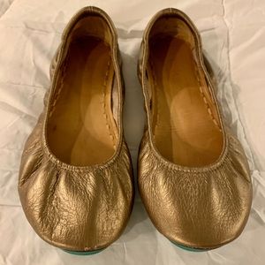 Tieks Metallic Bronze Slippers
